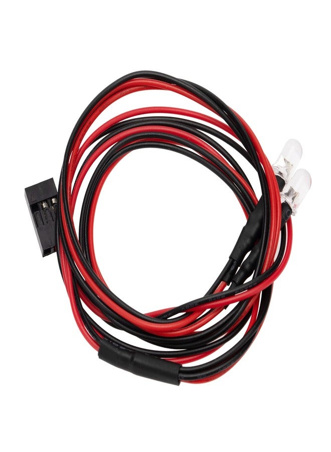 Treehobby Metal Front Bumper with LED Light RC Winch Mount Seat Compatible with Traxxas TRX-4 TRX4 Axial SCX10 90046 90047 RC4WD D90 TF2 1/10 RC Crawler Car Upgrade Part - Image 4
